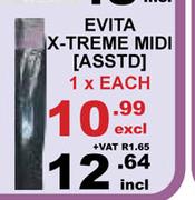 Evita Xtreme Midi Assorted-Each