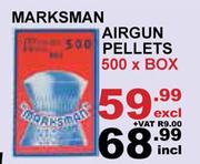 Marksman Airgun Pellets-500 x Box