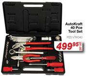 Auto Kraft 40 Pce Tool Set FED.VTK040-Per Set