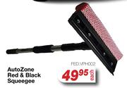 Auto Zone Red & Black Squeegee FED.VPH002