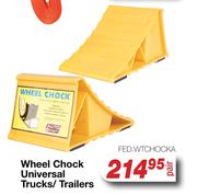 Wheel Chock Universal Trucks/Trailers FED.WTCHOCKA