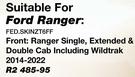 Skinz Seat Covers (Front For Ford Ranger Single, Extended & Double Cab Incl. Wildtrack FED.SKINZT6FF