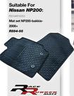 Race Rubber Mat Set For Nissan NP200-Bakkie 2008+ FED.MAT00052