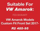 Skinz Seat Cover Set For VW Amarok Models Custom Fit Front Set 2017- FED.SKAMAFF