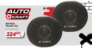 Auto Kraft 500 Watt Tweeter Set ECT.TWEET500W-Per Set
