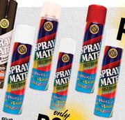 Spray Mate Met Silver A&G.2555-250ml Each