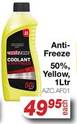 Auto Zone Anti Freeze 50% Yellow AZC.AF01-1L