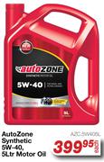Auto Zone Synthetic 5W-40 Motor Oil AZC.5W405L-5Ltr