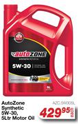 Auto Zone Synthetic 5W-40 Motor Oil AZC.5W305L-5Ltr