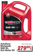 Auto Zone Mongrade SAE-40 Motor Oil AZC.SAE405L-5Ltr