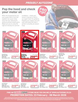 AutoZone : Setting The Tone (23 February - 08 March 2026), page 29