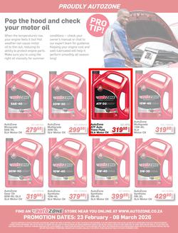 AutoZone : Setting The Tone (23 February - 08 March 2026), page 29