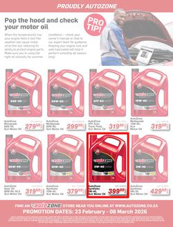 AutoZone : Setting The Tone (23 February - 08 March 2026), page 29