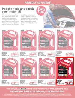AutoZone : Setting The Tone (23 February - 08 March 2026), page 29