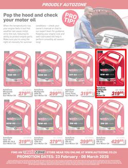 AutoZone : Setting The Tone (23 February - 08 March 2026), page 29