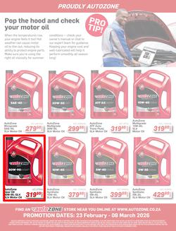 AutoZone : Setting The Tone (23 February - 08 March 2026), page 29