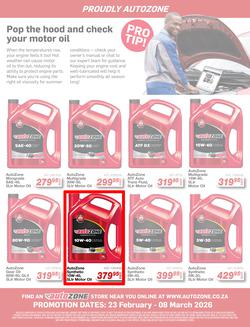 AutoZone : Setting The Tone (23 February - 08 March 2026), page 29