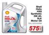 Shell Helix HX8 Synthetic 5W-40 Motor-Oil SHL.550045698-5Ltr