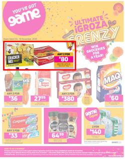 Game Inland Food : Ultimate iGroza Frenzy (4 November - 10 November 2020), page 1