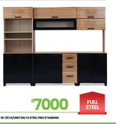 Delta Steel K/Unit Free Standing 10-211