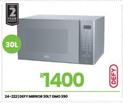 Defy 30L Mirror Microwave DMO 390 24-222