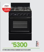 Univa 60cm 4 Burner Gas Stove UG016 21-550