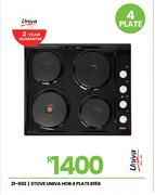 Univa 4 Plate Hob Stove B156 21-602