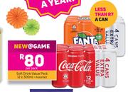 Soft Drink Value Pack Assorted-12 x 300ml Per Pack
