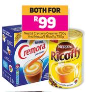 Nestle Cremora Creamer 750g And Nescafe Ricoffy 750g-For Both