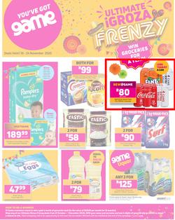Game Inland Food : Ultimate iGroza Frenzy (18 November - 24 November 2020), page 1