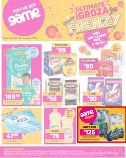 Game Inland Food : Ultimate iGroza Frenzy (18 November - 24 November 2020), page 1