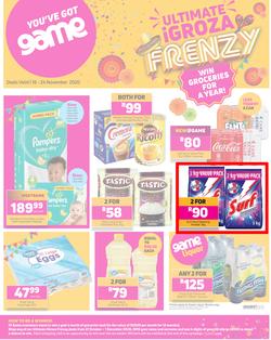 Game Inland Food : Ultimate iGroza Frenzy (18 November - 24 November 2020), page 1