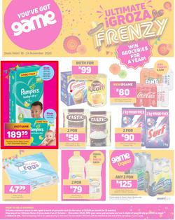 Game Inland Food : Ultimate iGroza Frenzy (18 November - 24 November 2020), page 1