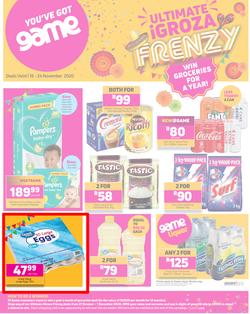 Game Inland Food : Ultimate iGroza Frenzy (18 November - 24 November 2020), page 1