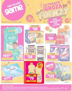 Game Inland Food : Ultimate iGroza Frenzy (18 November - 24 November 2020), page 1