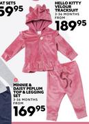 Hello Kitty Velour Tracksuit (3-36 Months)