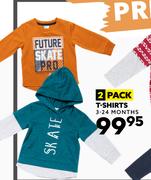 Ackerman Baby Company 2 Pack T-Shirts (3-24 Months)