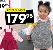 Ackerman Baby Company 3 Piece Pinni Set (3-24 Months)