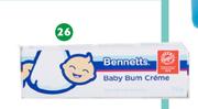 Bennetts Baby Bum Cream-75g