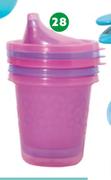 3 Pack Sippy Cups