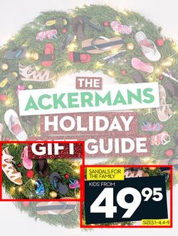 Ackermans : Holiday Gift Guide (24 Nov - 7 Dec 2016), page 1