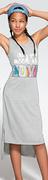 Love Print Maxi Dress For 7-15 Years
