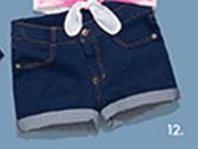 Girls Shorts(7-15 Years)