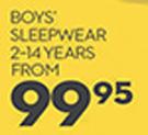 Boys Sleepwear (2-14 Years)