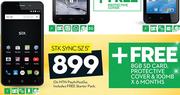 STK Sync 5Z 5"+ Free 8GB SD Card & Protective Cover