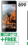 Premio P510 5"+ Free Protective Cover & 8GB SD Card