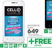 Cell C STK Storm 2E Plus 4"+ Free Cover
