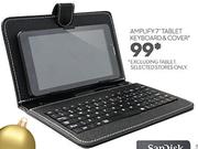 Amplify 7" Tablet Keyboard & Cover
