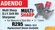 Multi Sharp DIY Drill Bit Sharpener TDRILS/013