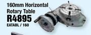 160mm Horizontal Rotary table EATABL/160